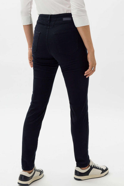 Brax Shakira 71-1707 22 Marine Dark Blue Skinny Slim Fit Jeans - Dotique Chesterfield