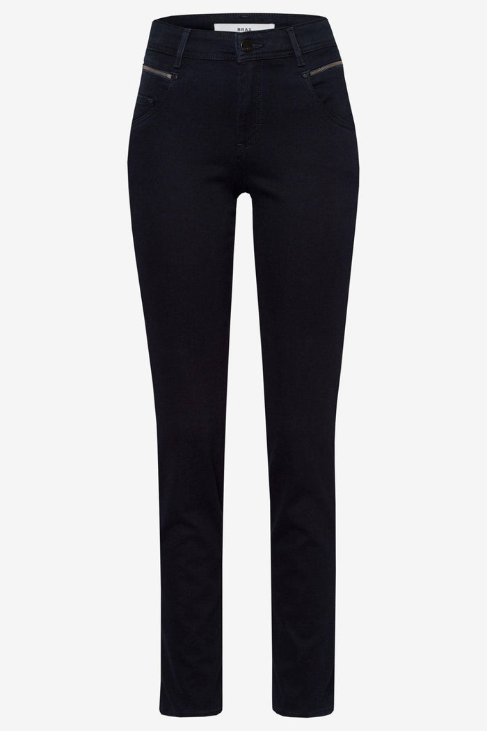 Brax Shakira 71-1707 22 Marine Dark Blue Skinny Slim Fit Jeans - Dotique Chesterfield
