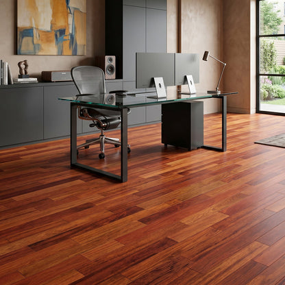 Brazilian Cherry (Jatoba) Engineered Flooring 0.5″ x 3.25″ Prefinished Satin, $6.69/sqft - Advantage Lumber