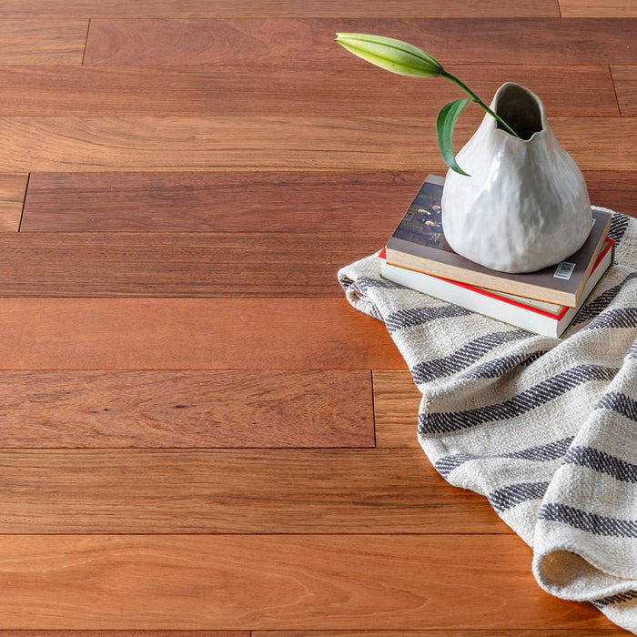 Brazilian Cherry (Jatoba) Engineered Flooring 0.5625″ x 3.25″ Prefinished Satin, $5.35/sqft - Advantage Lumber
