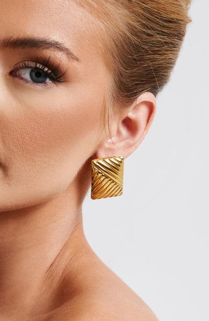 Bronte Earrings – Gold