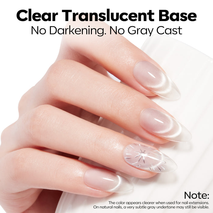 Modelones Cat Eye Builder Nail Gel #grey