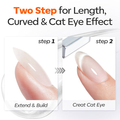 Modelones Cat Eye Builder Nail Gel #grey