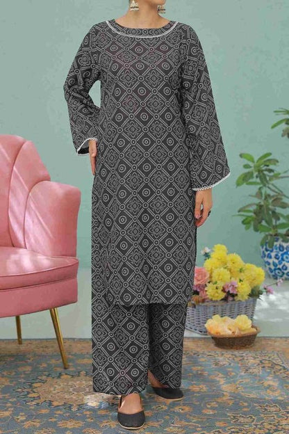 Chic Charcoal Stitched X KHUSSA (COMBO SET)