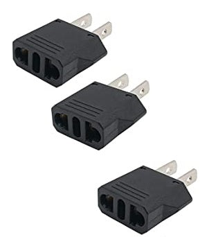 Ckitze US European to American Outlet Plug Adapter