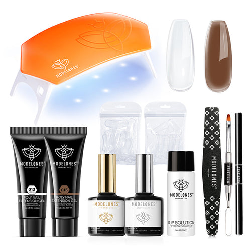 Cloudy Day Poly Nail Gel Kit MODELONES #