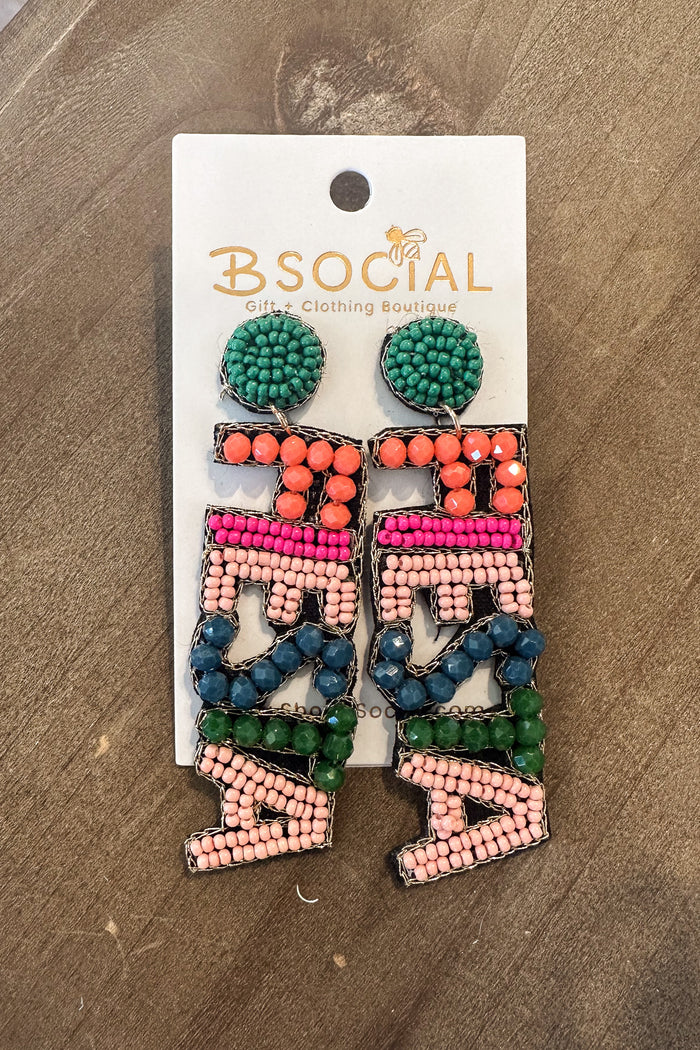 Colorful Fiesta Earrings - B Social Boutique