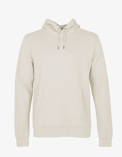 COLORFUL STANDARD - CLASSIC ORGANIC HOOD - IVORY WHITE - SWEAT À CAPUCHE BEIGE EN COTON BIOLOGIQUE - UNISEXE-Pulls et Sweats-CS1006