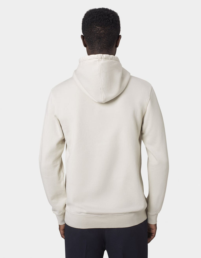 COLORFUL STANDARD - CLASSIC ORGANIC HOOD - IVORY WHITE - SWEAT À CAPUCHE BEIGE EN COTON BIOLOGIQUE - UNISEXE-Pulls et Sweats-CS1006
