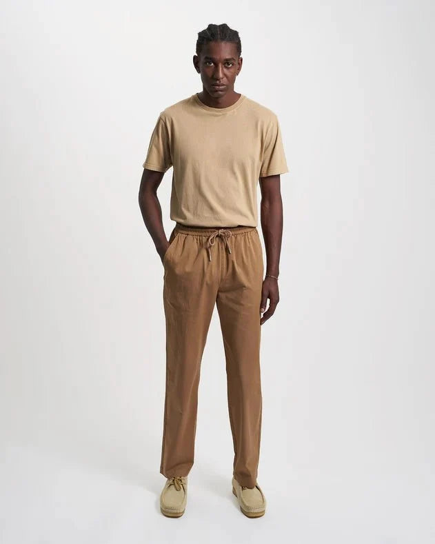 Colorful Standard - Organic Twill Pants - Deep Black - Nouveauté-Pantalons et Shorts-CS4007