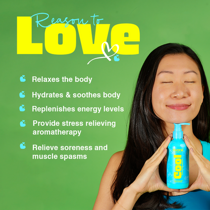 Cool - Post workout magnesium body wash | Epsom Salt Shower Gel | 250ml