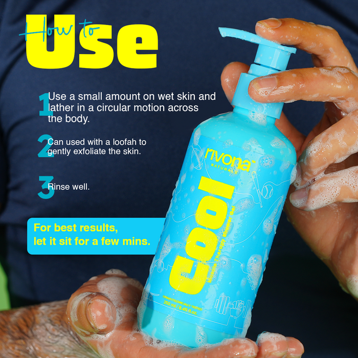 Cool - Post workout magnesium body wash | Epsom Salt Shower Gel | 250ml
