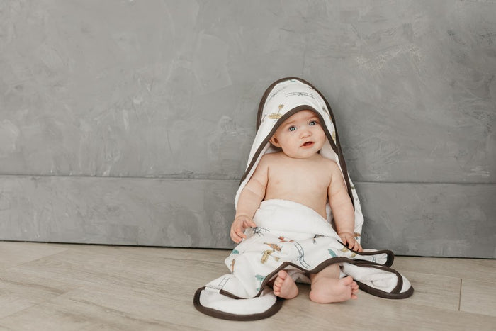Copper Pearl Premium Knit Hooded Towel in Jo
