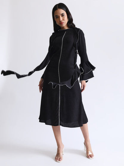 Cotton Ruffled Dress