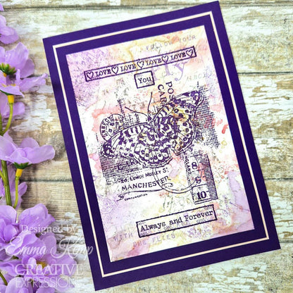 Creative Expressions Clear Stamp Set 4"X6" By Sam Poole - Fly