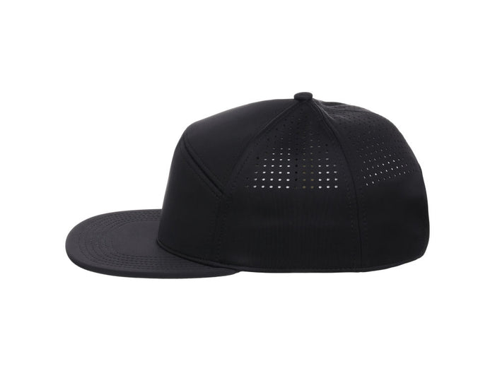 Crowns By Lids Driver 6-Panel Tech Cap - Black