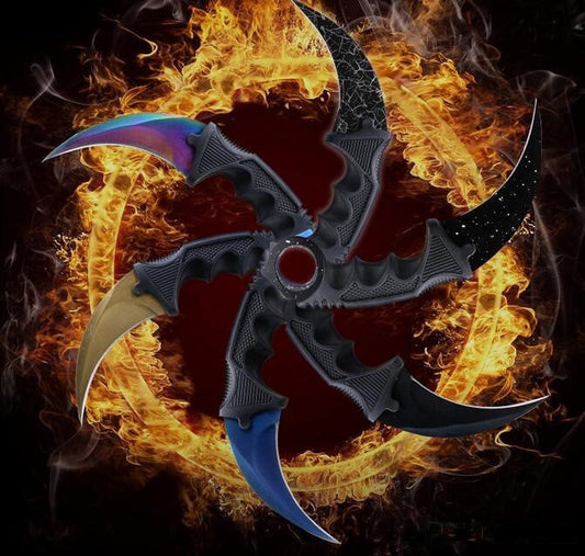 11 colors CSGO Counter Strike KARAMBIT Tactical Claw Neck Knife w/ Sheath