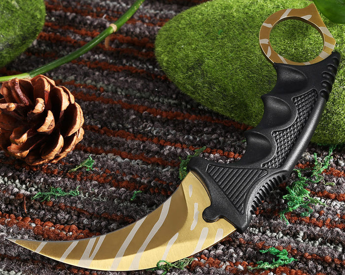 Gold Tiger Tooth