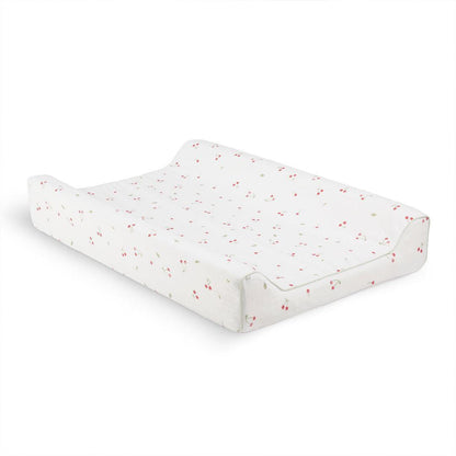 CuddleCo Wedge Changing Mat - Ditsy Cherry