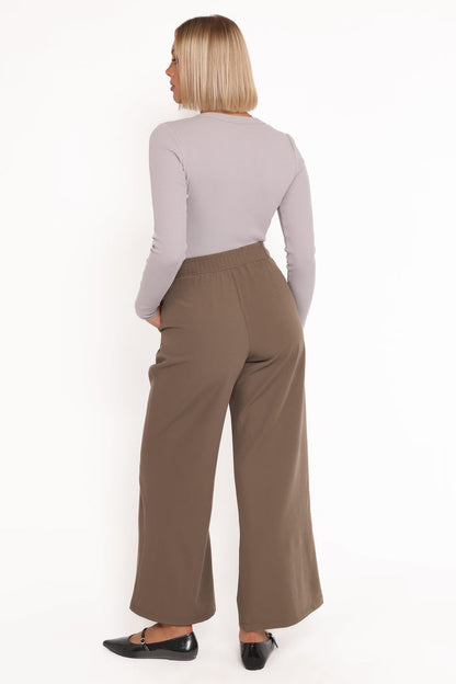 Petal and Pup USA BOTTOMS Curtis Pants - Taupe