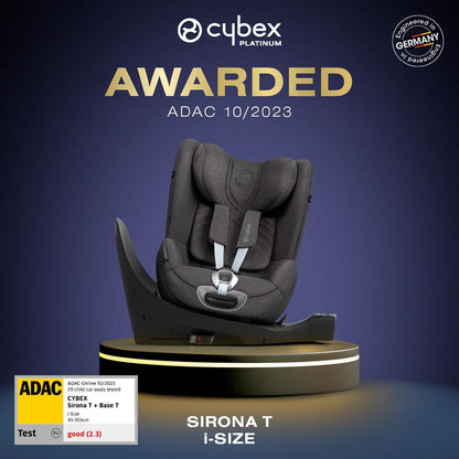 CYBEX Sirona T i-Size Plus Car Seat - Mirage Grey