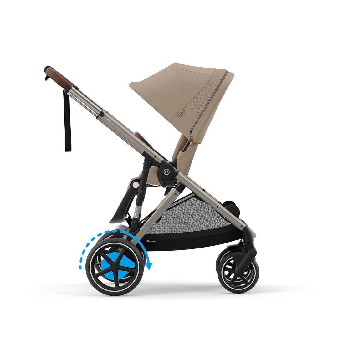 CYBEX e-Gazelle S Pushchair - Almond Beige