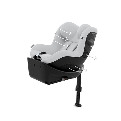 CYBEX Sirona Gi i-Size Car Seat - Fog Grey