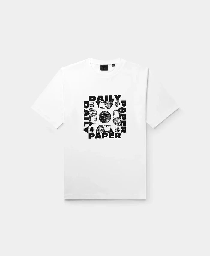 Daily Paper - Parviz SS T-shirt - White-T-shirts-2311067