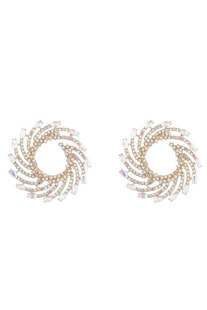 Daisy Spiral Earrings