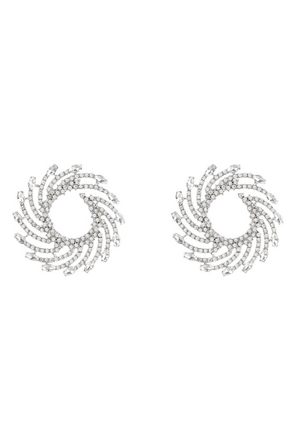 Daisy Spiral Earrings