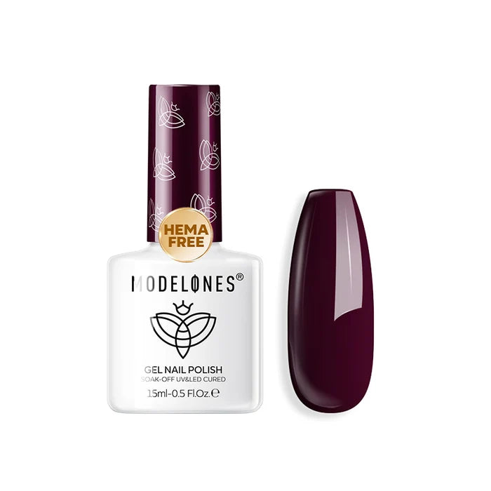 Dark Plum Single Inspire Gel MODELONES #dark plum