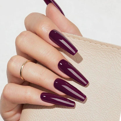 Dark Plum Single Inspire Gel MODELONES #dark plum