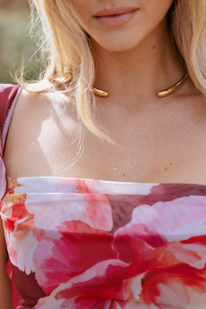 Petal and Pup USA ACCESSORIES Davis Necklace - Gold One Size