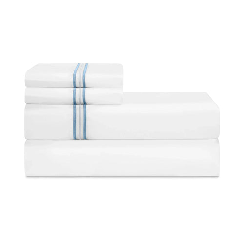 Delancey Pair of Pillowcases by Home Treasures — folded bedding and cuff detail