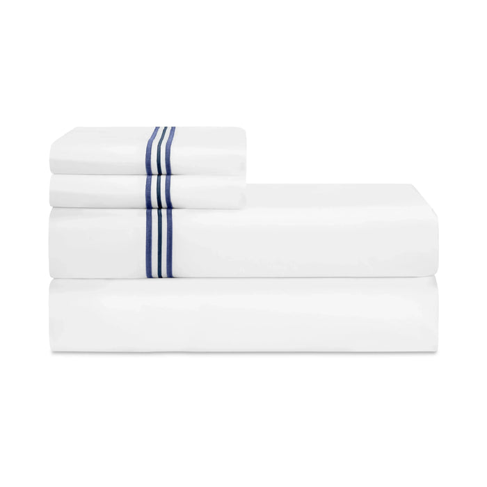 Delancey Pair of Pillowcases by Home Treasures — folded bedding and cuff detail