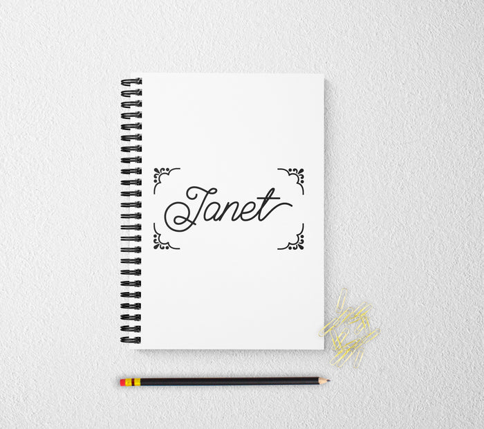Designed notebook designed