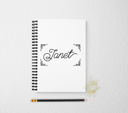 Designed notebook designed