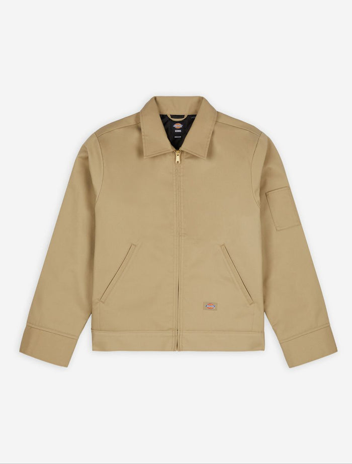 Dickies - Icon Lined Eisenhower Jacket Rec - Khaki-Vestes et Manteaux-DK0A4XK4KHK1