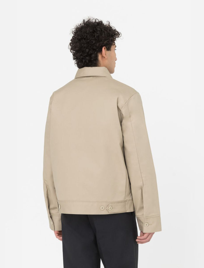 Dickies - Icon Lined Eisenhower Jacket Rec - Khaki-Vestes et Manteaux-DK0A4XK4KHK1
