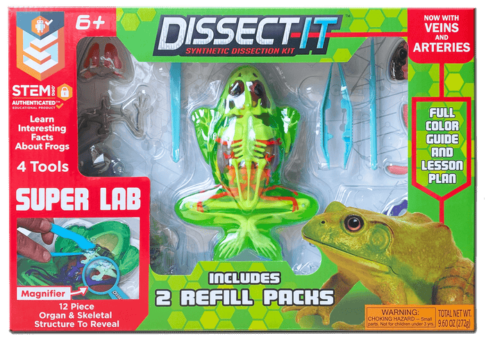 Dissect It Frog Super Lab - 2 Refills!
