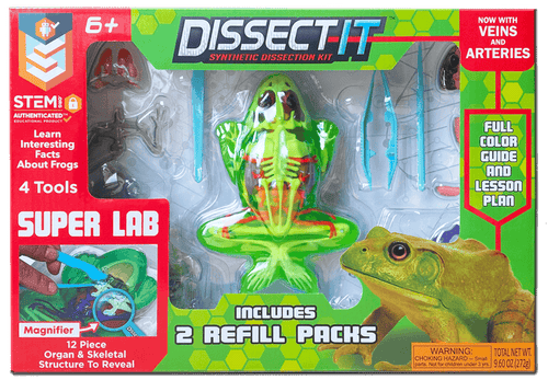 Dissect It Frog Super Lab - 2 Refills!