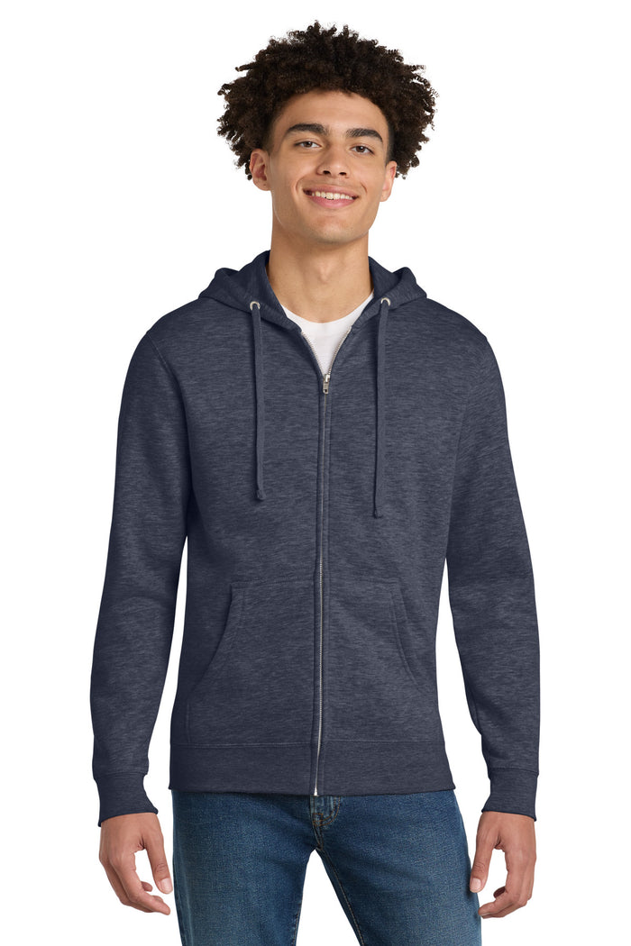 District ®  V.I.T. ™ Fleece Full-Zip Hoodie DT6102