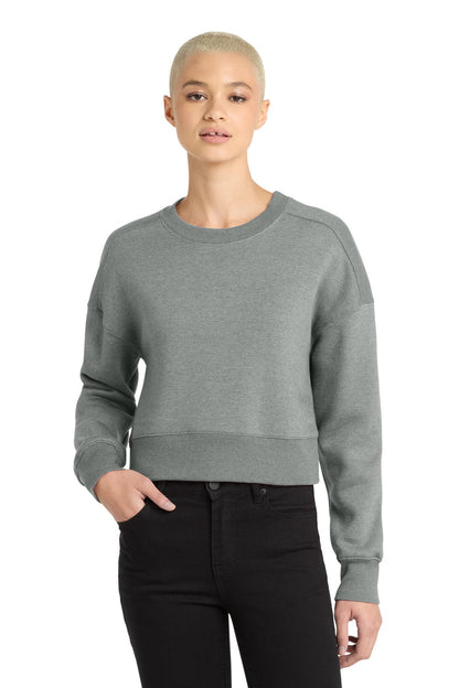 District  ®  Women's Perfect Weight  ®  Fleece Cropped Crew DT1105