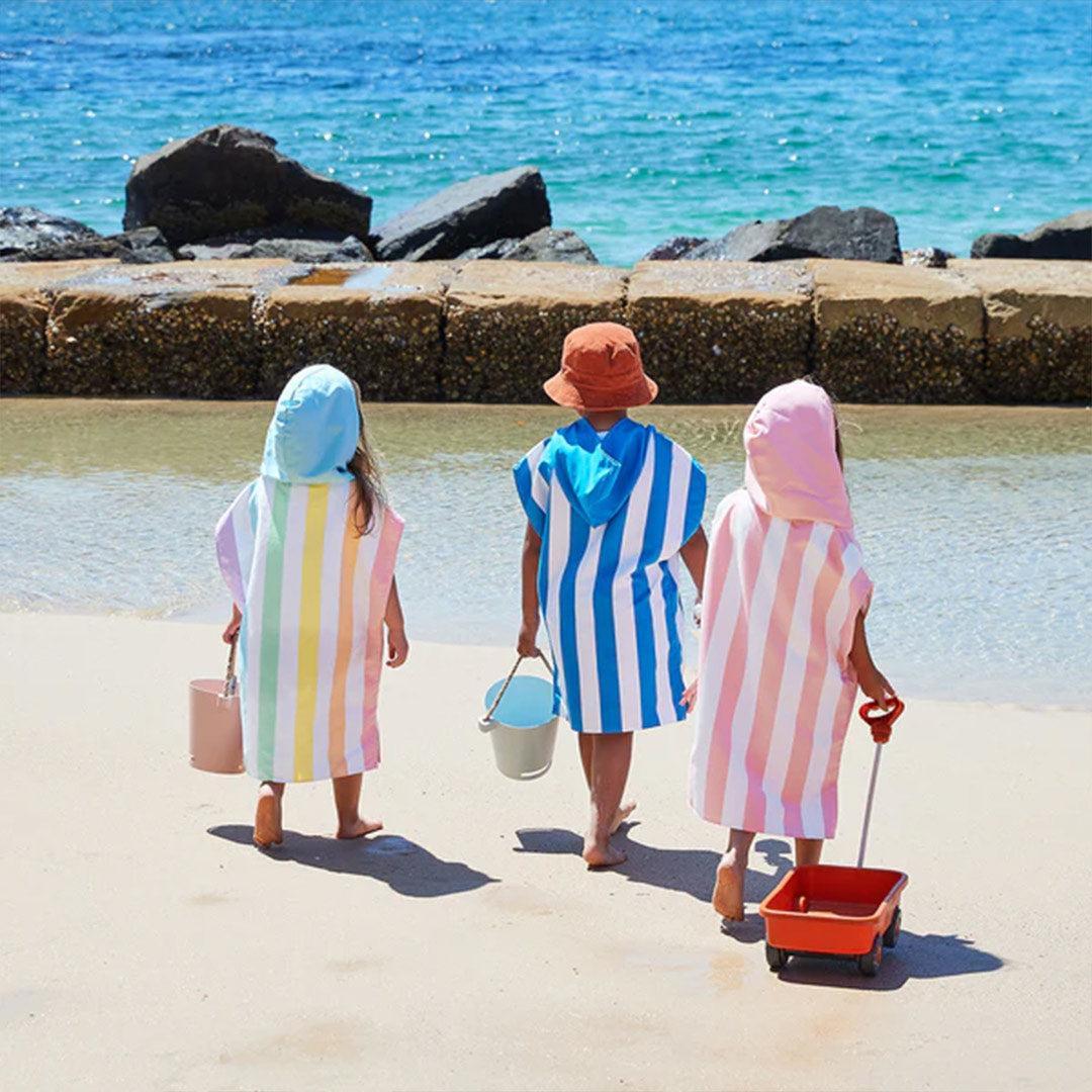Dock & Bay Kid's Beach Poncho - Malibu Pink