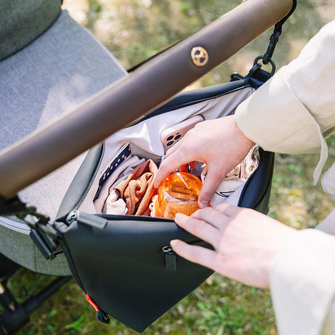 Done by Deer Stroller Bag - Black