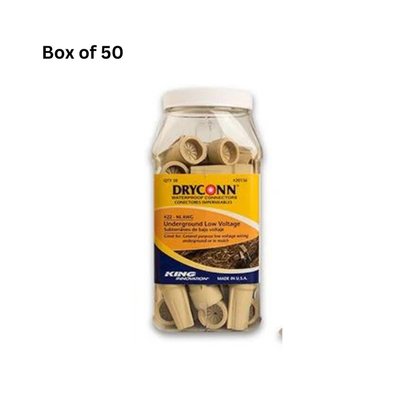 Dryconn - Tan Low Voltage Wire Connectors (50 ct.) - 20122