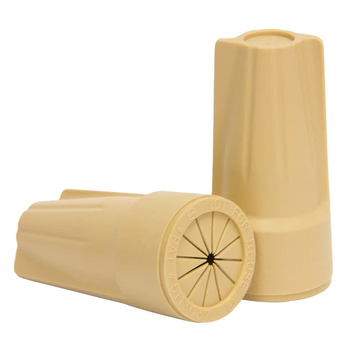 Dryconn - Tan Low Voltage Wire Connectors (50 ct.) - 20122