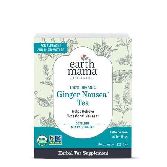 Earth Mama Organic Ginger Nausea Tea