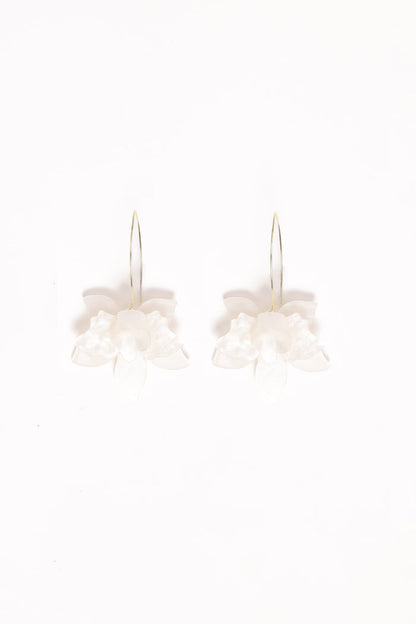 Petal and Pup USA ACCESSORIES Edel Earrings - White One Size