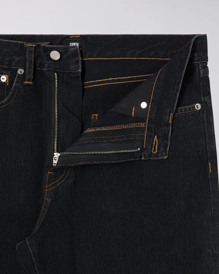 Edwin - Cosmos Pant - Black Dark Marble Wash-Pantalons et Shorts-1031945